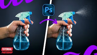 Efecto de Agua para Atomizador en Photoshop [upl. by Brubaker]