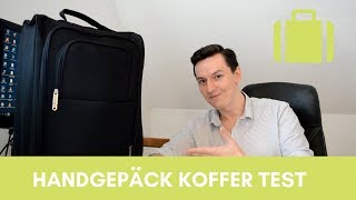 5 Cities Handgepäck Koffer Test  2018 Trolley unter 20 € Maße 55x40x20cm [upl. by Mun794]