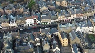 Peebles from the air January 2024 [upl. by Ettennyl]