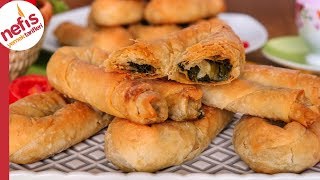 El Açması Tadında Ispanaklı Börek  Börek Tarifleri  Nefis Yemek Tarifileri [upl. by Orfinger]