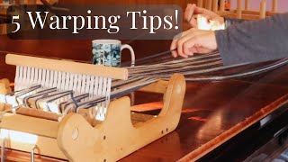 5 Rigid heddle warping tips [upl. by Okramed]