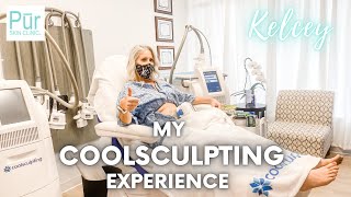 My COOLSCULPTING EXPERIENCE  Full Abdomen Treatment  PUR Skin Clinic [upl. by Nivloc]