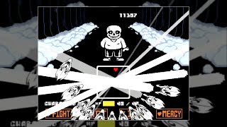 Undertale Promised Sans 125x Speed No Hit Remake by Swagbob [upl. by Eugnimod]