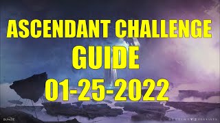 Destiny 2  Ascendant Challenge Guide and Location 01252022 [upl. by Retniw]