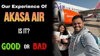 AKASA AIRLINES EXPERIANCE  PUNE TO DELHI JOURNEY  AKASA AIR CAFE  COSTING  FLIGHT REVIEW [upl. by Sibella]