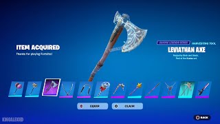 How To Get Leviathan Axe Pickaxe NOW FREE In Fortnite FREE Leviathan Axe Harvesting Tool [upl. by Ynohtona906]