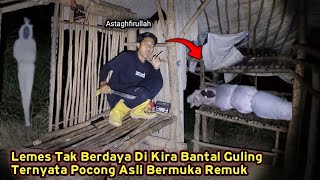 CAMPING HOROR ❗Badan Gemetar Tak Berdaya Di Bantai Di Rumah Pocong Asli Paling Mengerikan [upl. by Enoid]