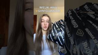 Co myślicie o legginsach Gym Glamour 🤔 haul gymglamour [upl. by Enuj]