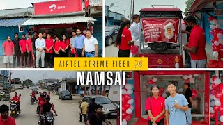 Finally🤩Airtel Xtreme Fiber launched in Namsai🥳  What is Airtel Xtreme Fiber🤔699 plan details [upl. by Wolf]