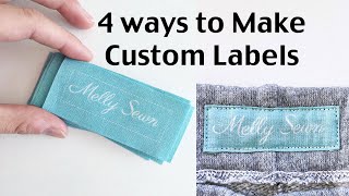 How to Make Clothing Labels [upl. by Altis]