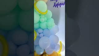 Tasyakuran Aqiqah baby boy👶🏻 dekorasi balloon dekorasihits dekorasipontianak [upl. by Anirav]