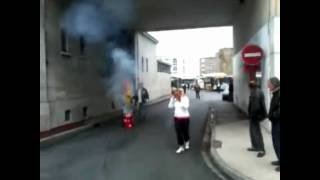 Explosion manifestation Boulogne sur mer [upl. by Aivul]