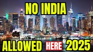 10 Countries Where INDIAN Are Not Allowed in 20242025 [upl. by Anesusa]