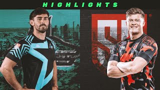 HIGHLIGHTS  Dallas vs San Diego [upl. by Hewett]