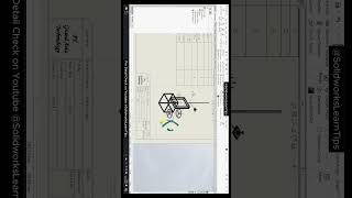 Solidworks Assembly Drawing BOM Table [upl. by Eelirak]