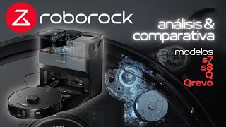 IMPRESIONANTES robots aspiradoras ROBOROCKAnálisis y comparativa de las series S7 Q S8 y Qrevo [upl. by Munniks451]