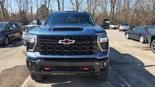 2024 Chevrolet Silverado 2500 ZR2 Lakeshore Blue Walk Around Video [upl. by Saidee754]