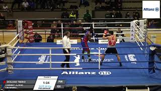 Alfred Commey vs Tiberio Siciliano Italian National Championships 2024 QFs 80kg [upl. by Anitsirc835]