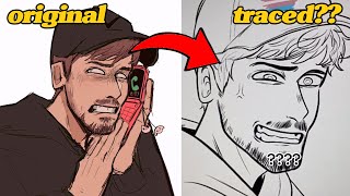 Tracing The Most HATED Thing on Art TikTok [upl. by Nohsal374]