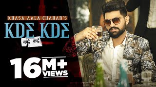 Khasa Aala Chahar  Kde Kde HD Video  DJ Sky  Haryanvi Song 2021  Speed Records Haryanvi [upl. by Ahsiym]