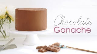 How to make amazing Chocolate Ganache  tutorial [upl. by Meesan15]