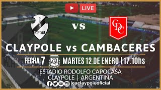 Claypole vs Cambaceres  Fecha 7  Zona Campeonato  Primera D [upl. by Vaules]