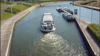 StrépyThieu and the Canal du Centre Belgium [upl. by Fleeta984]