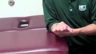 Wrist pronation stretch  HPT Huntington Physical Therapy 25703 [upl. by Nylac]