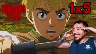 THORFINN FIGHTS ASKELADD FIRST TIME REACTING Vinland Saga I Episode 5 Reaction [upl. by Attiuqehs]