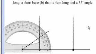 Draw an Isosceles Trapezoid [upl. by Tamarah332]