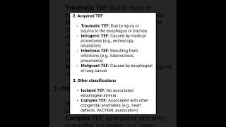 tracheoesophageal fistula pediatricnursing gastrointestinal system [upl. by Sidoma809]