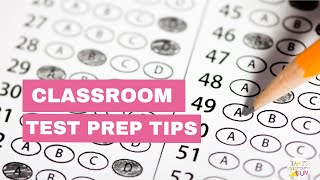 Test Prep Tips for the Elementary Classroom [upl. by Batory863]