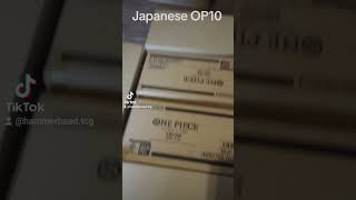 Japanese OP10 Delivery onepiece oneopiececards op10 delivery tcg tradingcards fyp foryou [upl. by Evelunn]