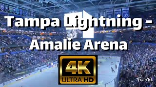 【4K】Tampa Lightning  Amalie Arena  Walking Tour 2022  NHL Game  60fps [upl. by Thomasina]