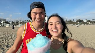 EPIC LA VLOG WITH PONO and andrew amp college friends [upl. by Natan471]