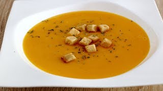 CREMA DE CALABAZA  ZANAHORIA Y CURRY 🍵🍵 [upl. by Russo]