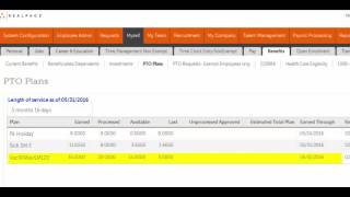 Checking Time Off Balances in UltiPro [upl. by Chapel]