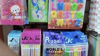 wholesale stationery items market in jaipur  fancy stationery cheapest price  stationery market [upl. by Scammon]