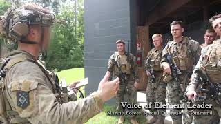 MARSOC V18 conduct interoperability training [upl. by Ecyla]