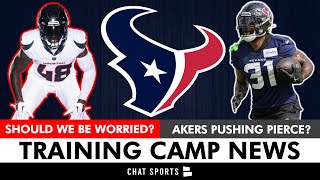 HOT Texans Rumors Cam Akers Pushing Dameon Pierce Is The Christian Harris Injury Serious [upl. by Hathcock]