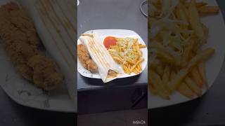 Zinger tortilla wrap recipe by Mariya  Zinger wrap recipe shorts fastfood [upl. by Belicia]