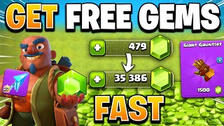 7 Ways How to Get FREE GEMS in Clash of Clans 2024 to Unlock Epic Equipment Fast [upl. by Katlin]