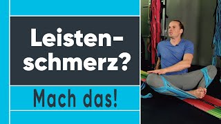 Übung gegen Leistenschmerzen  Leistenschmerz Mach das [upl. by Anavi135]