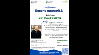 Essere Comunità  dialogo con don Claudio Burgio [upl. by Mian]