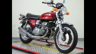 18326 SUZUKI GT550 Exhaust Sound [upl. by Ahsemal]