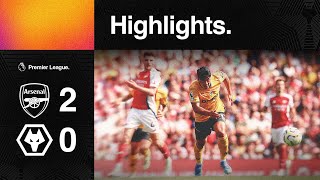 Positives in defeat  Arsenal 20 Wolves  Highlights [upl. by Dimo]