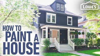 How to Paint a House  DIY Exterior Painting Tips [upl. by Adnolahs]