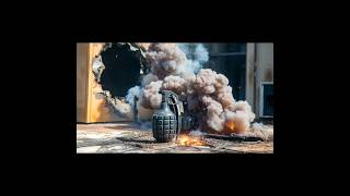 A grenade is a small handthrown device shortvideo shorts short [upl. by Rockel]