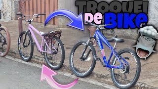 TROQUEI MINHA MONTADINHA em OUTRA BIKE🥹🤩 novo projeto [upl. by Alliscirp147]