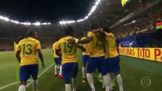 Brasil x Colômbia Eliminatórias da Copa 2018 Jogo Completo [upl. by Isdnyl58]